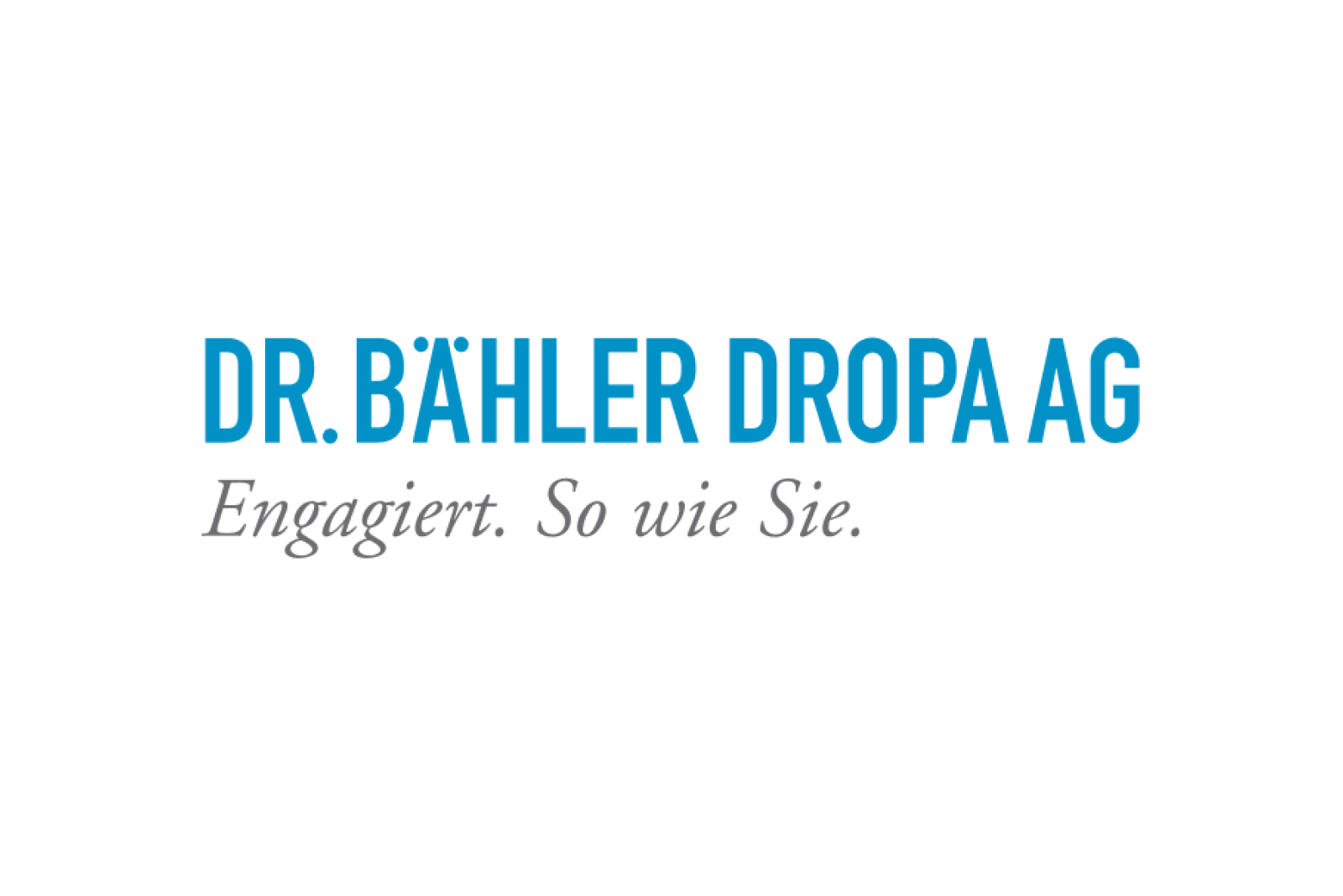 DR. BÄHLER DROPA AG Logo